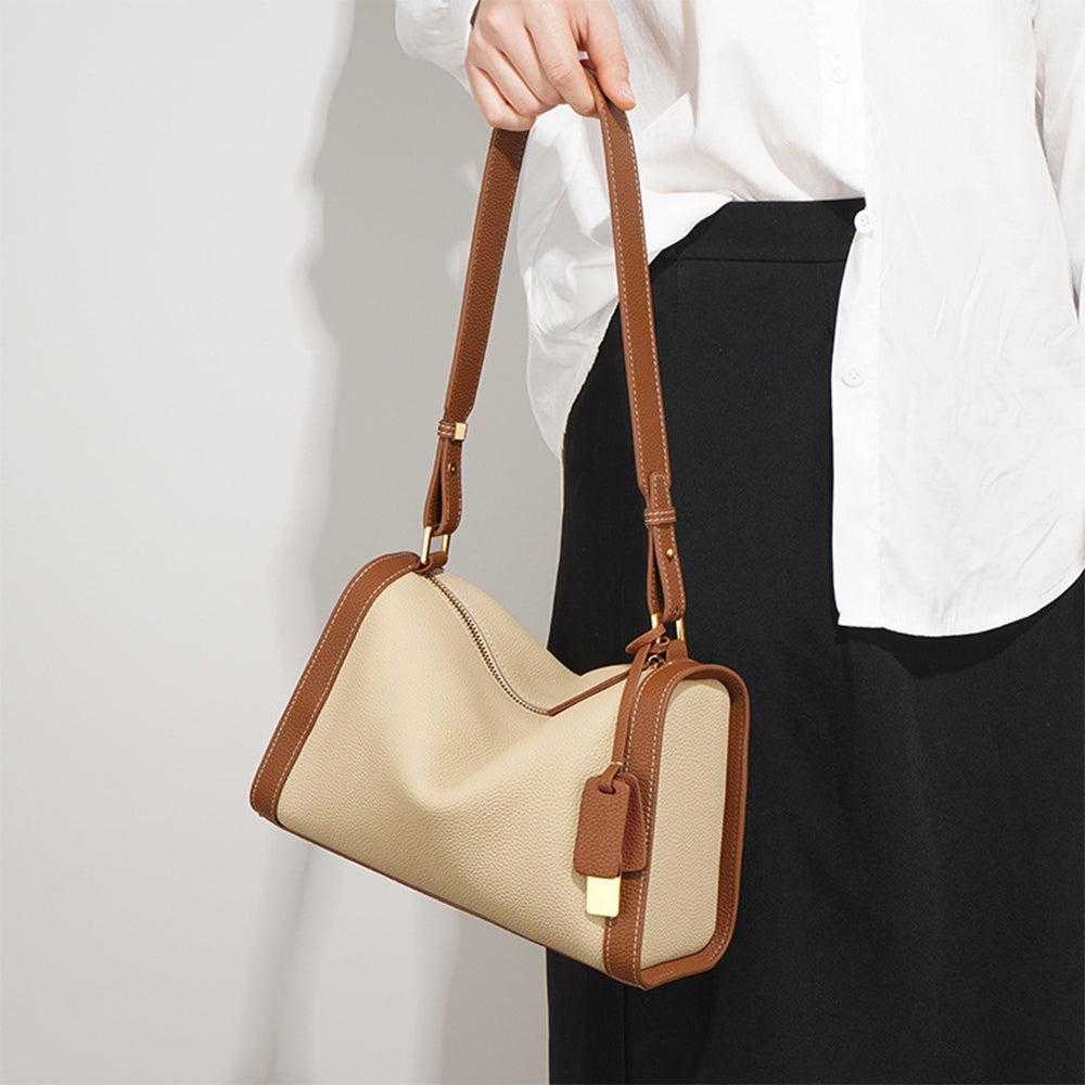 Genuine Leather Pillow Bag