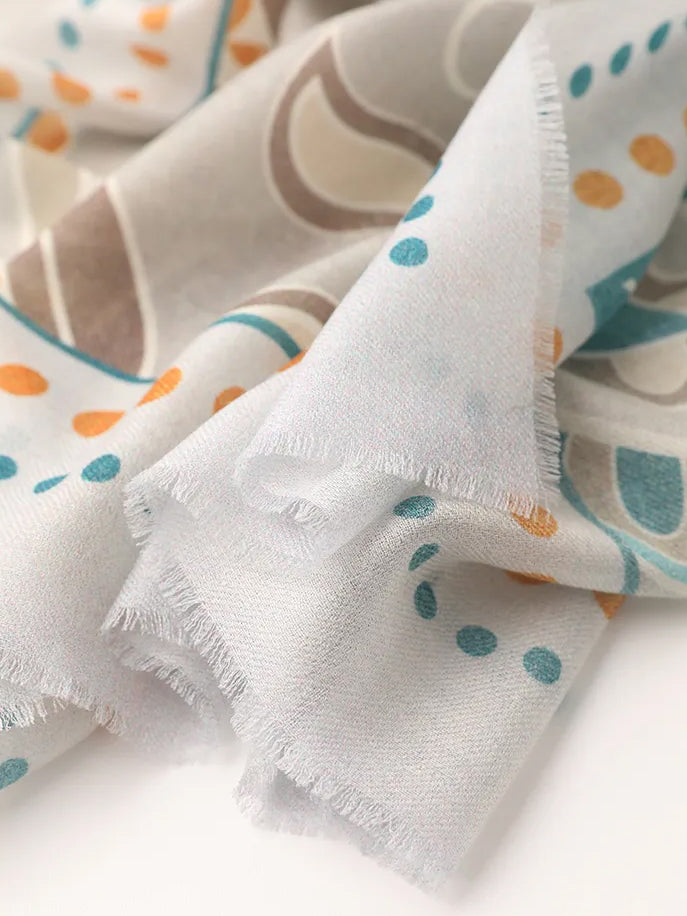 Wool Square Scarf
