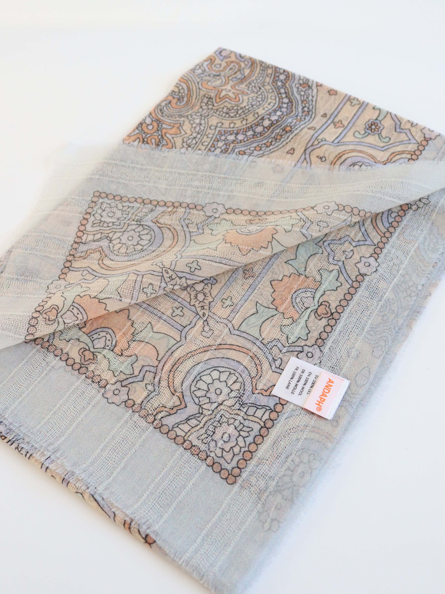 Wool Square Scarf