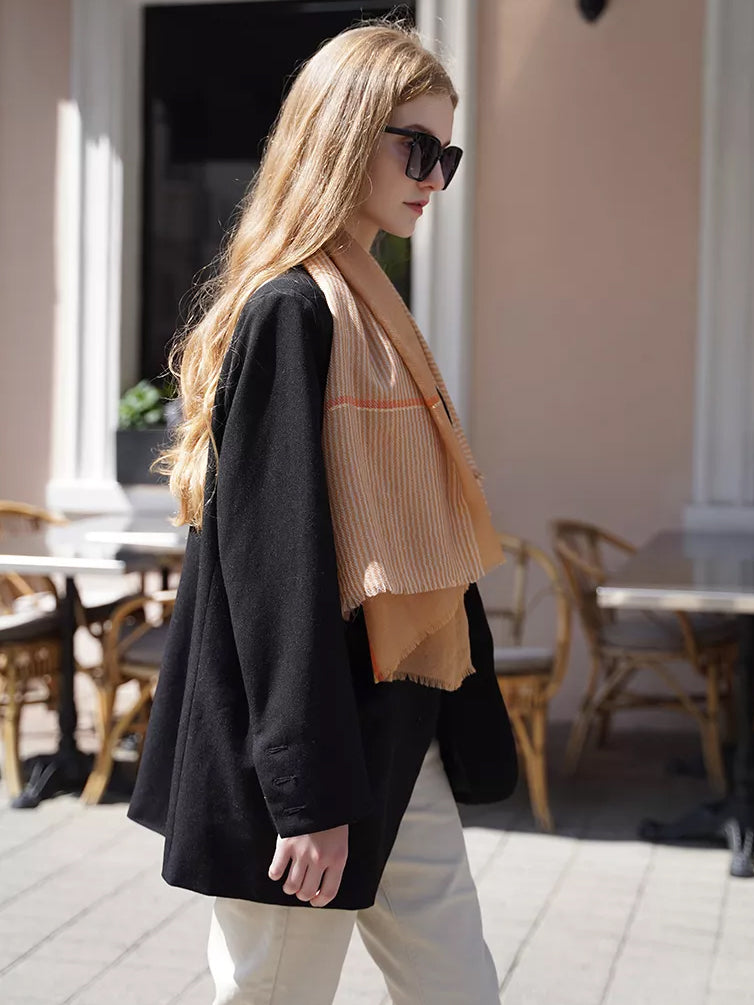200 S Cashmere Square Scarf