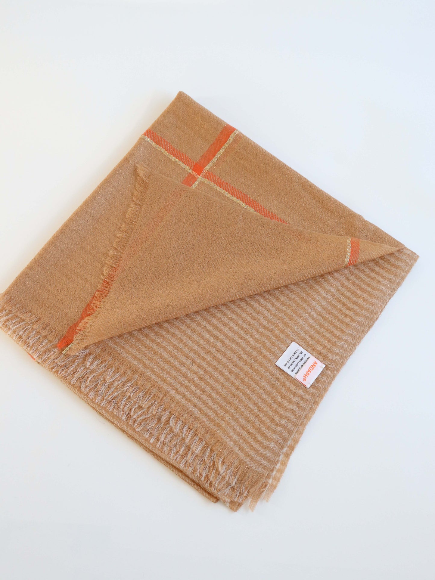 200 S Cashmere Square Scarf