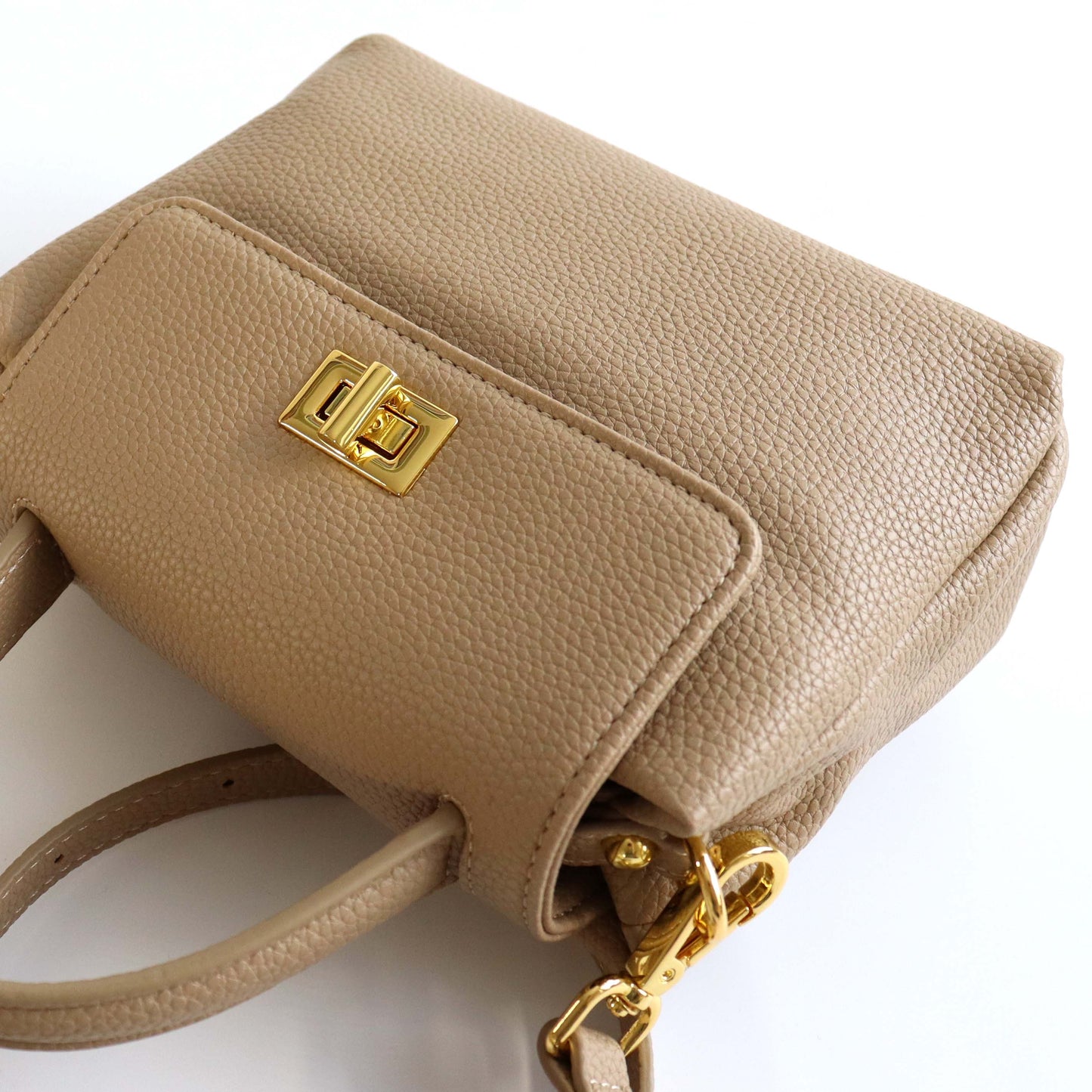 Genuine Leather Mini Handbag