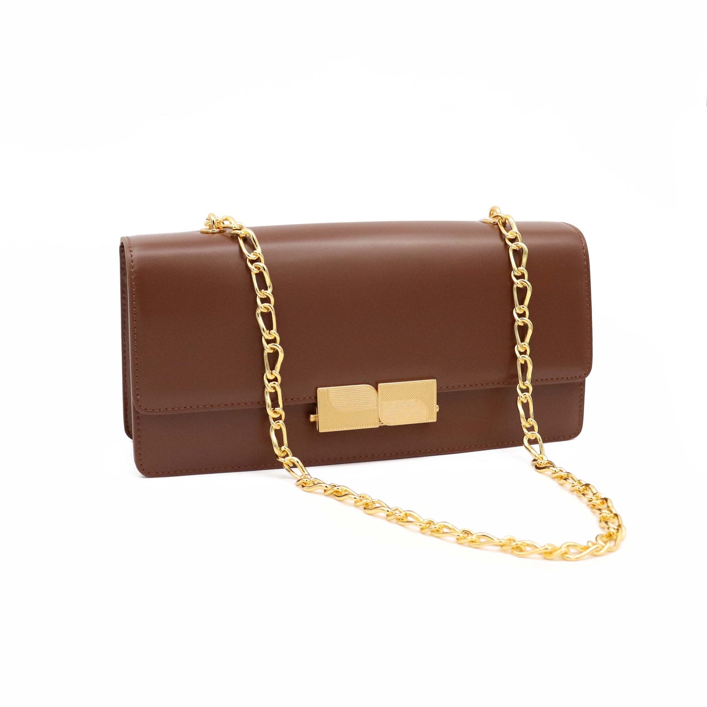 Genuine Leather Underarm Bag