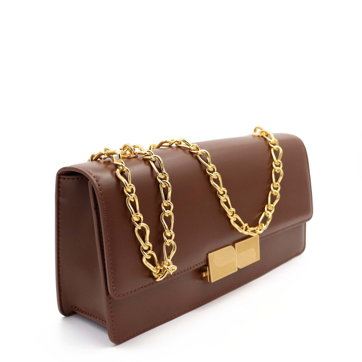 Genuine Leather Underarm Bag