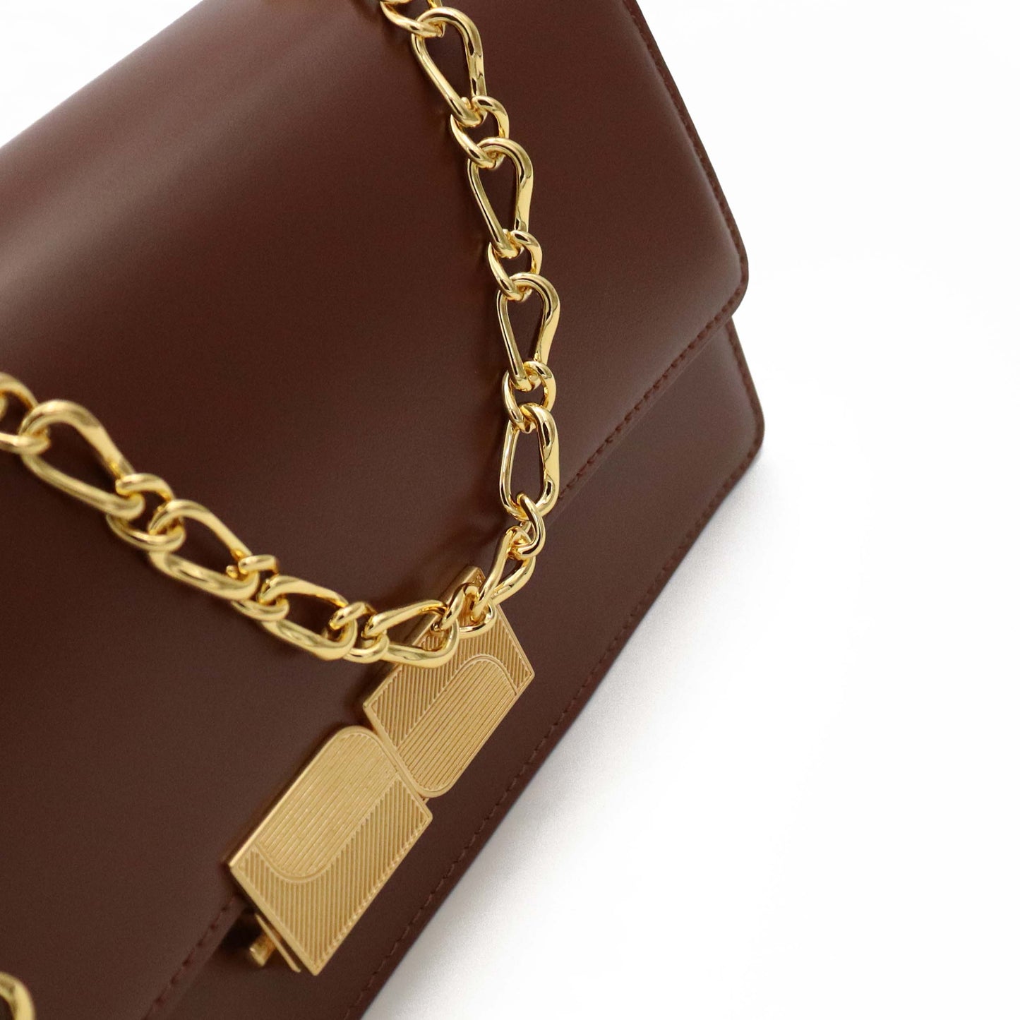 Genuine Leather Underarm Bag