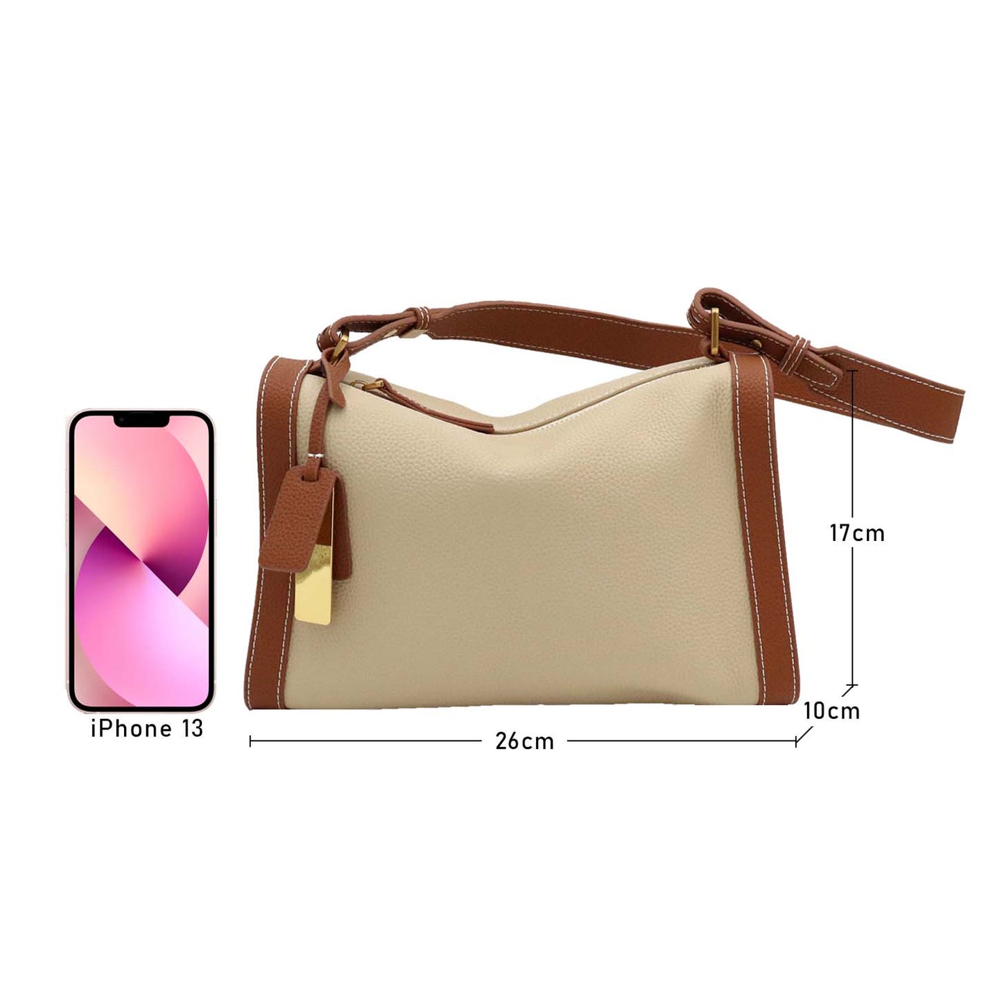 Genuine Leather Pillow Bag
