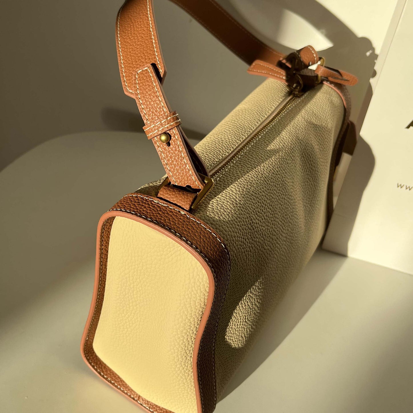 Genuine Leather Pillow Bag