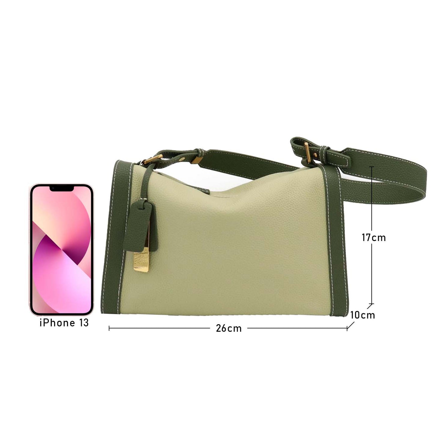 Genuine Leather Pillow Bag