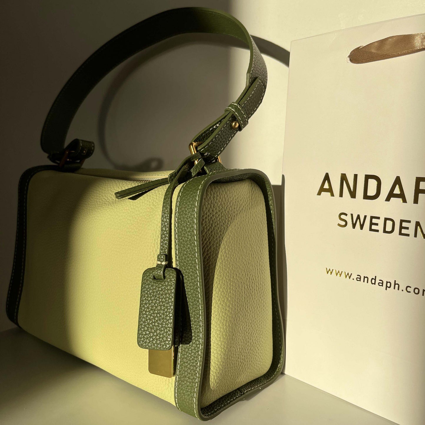 Genuine Leather Pillow Bag