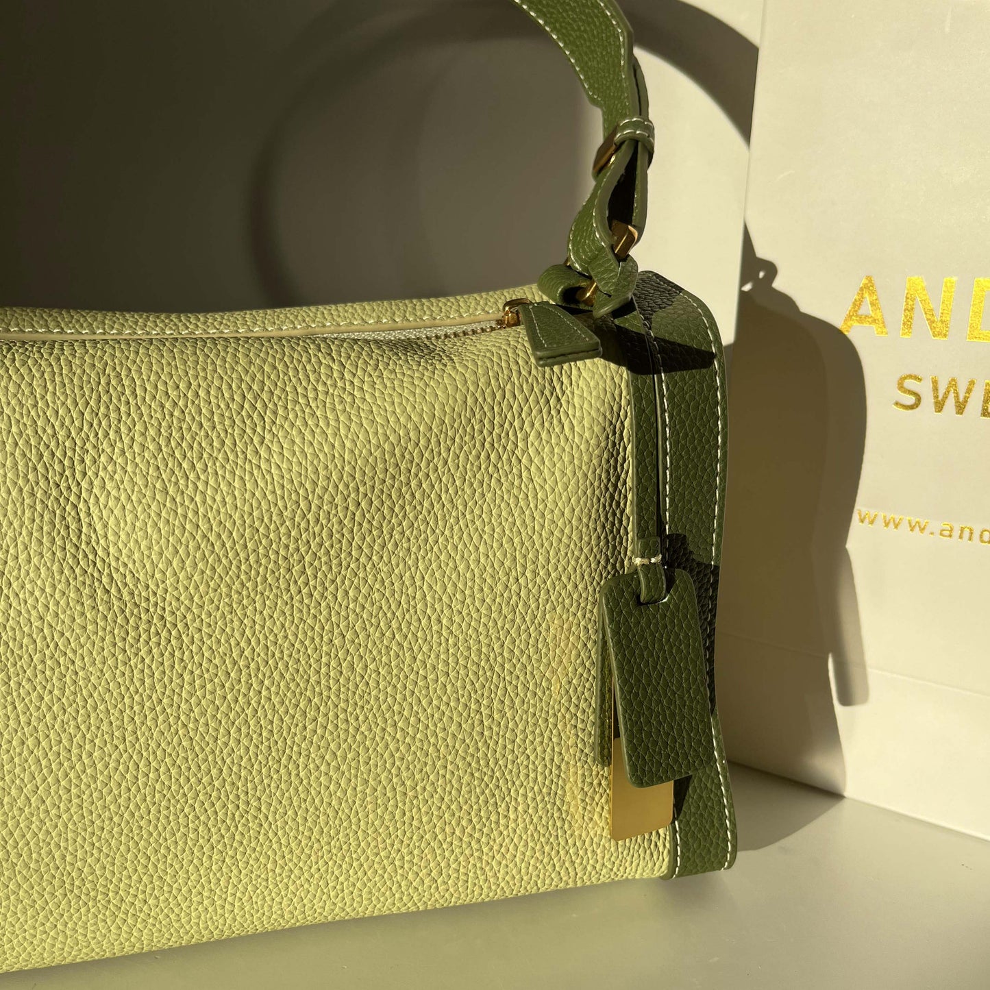 Genuine Leather Pillow Bag
