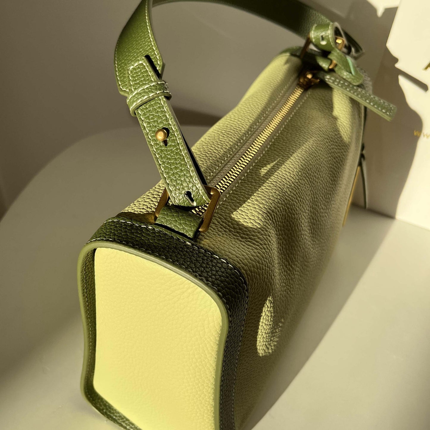 Genuine Leather Pillow Bag