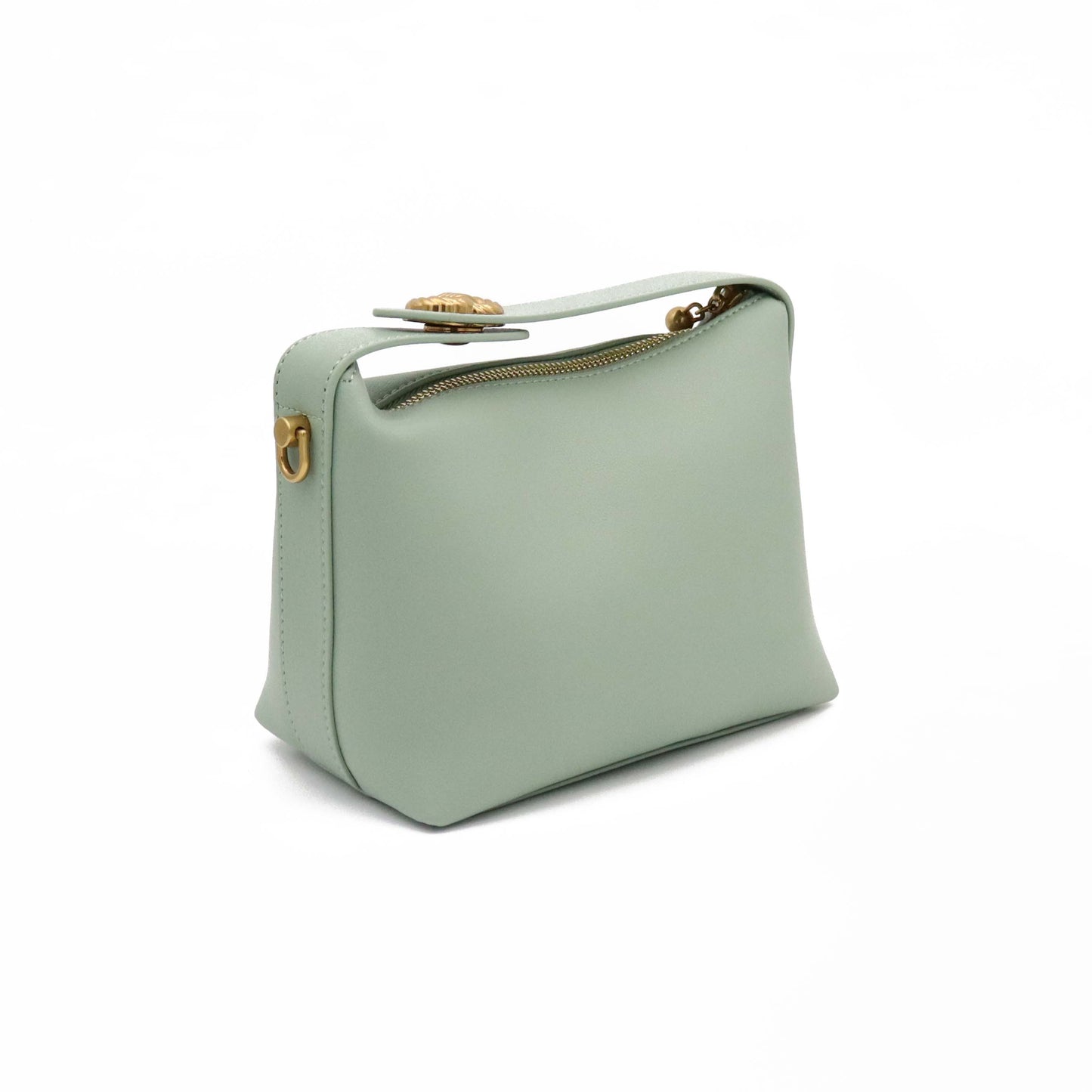 Genuine Leather Mini Handbag