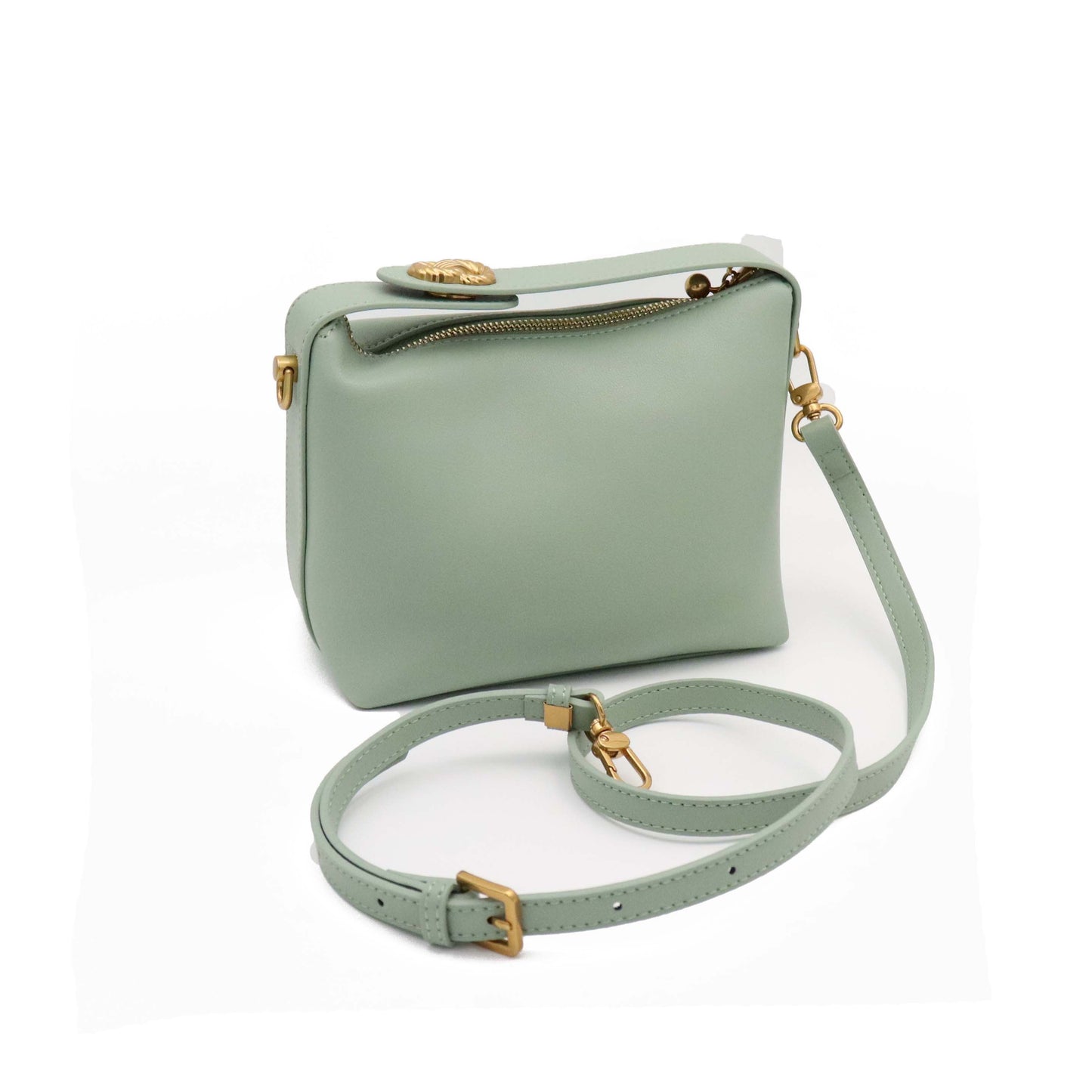 Genuine Leather Mini Handbag