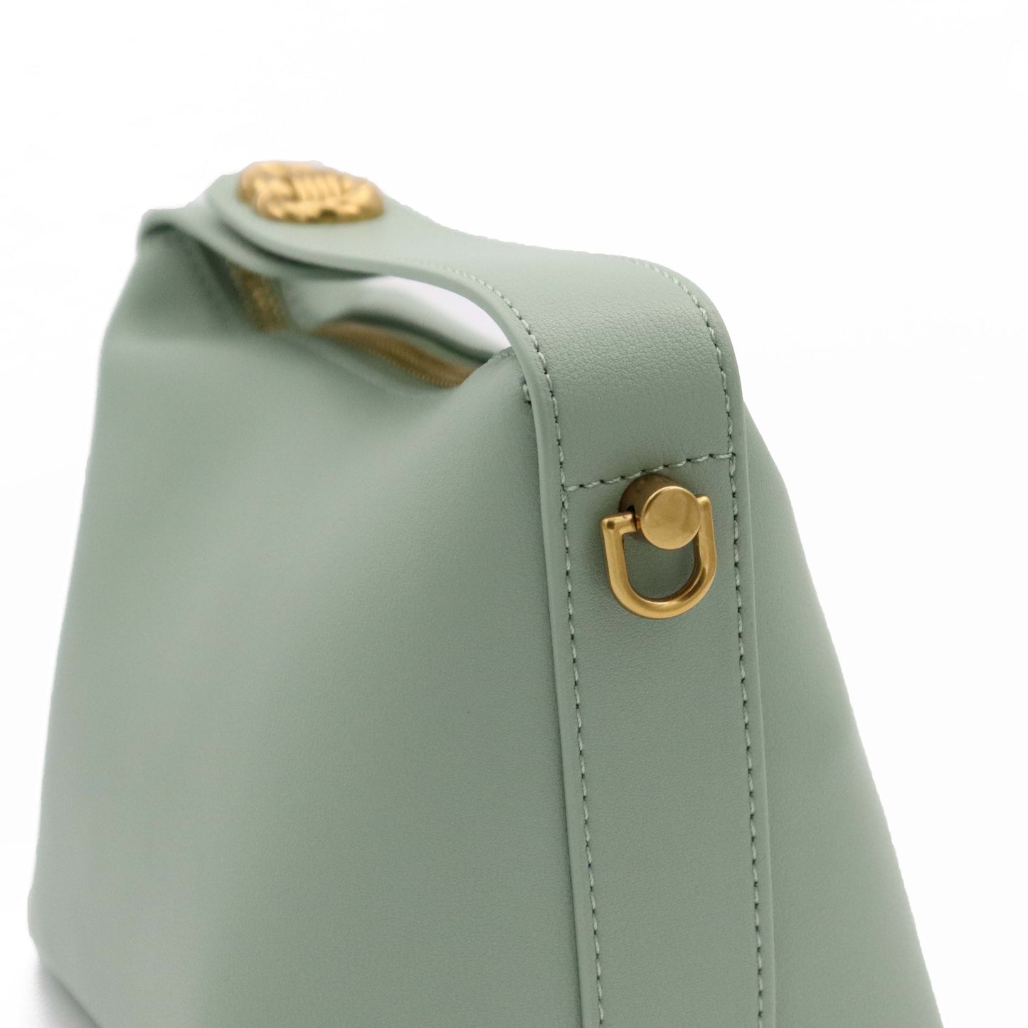 Genuine Leather Mini Handbag