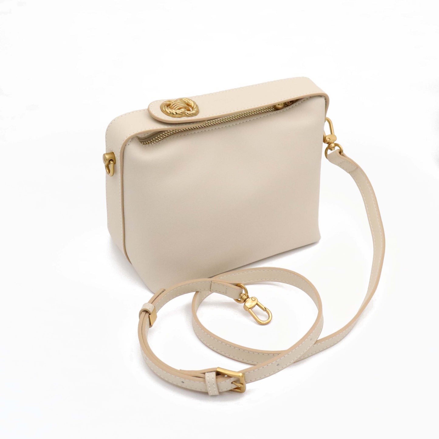 Genuine Leather Mini Handbag