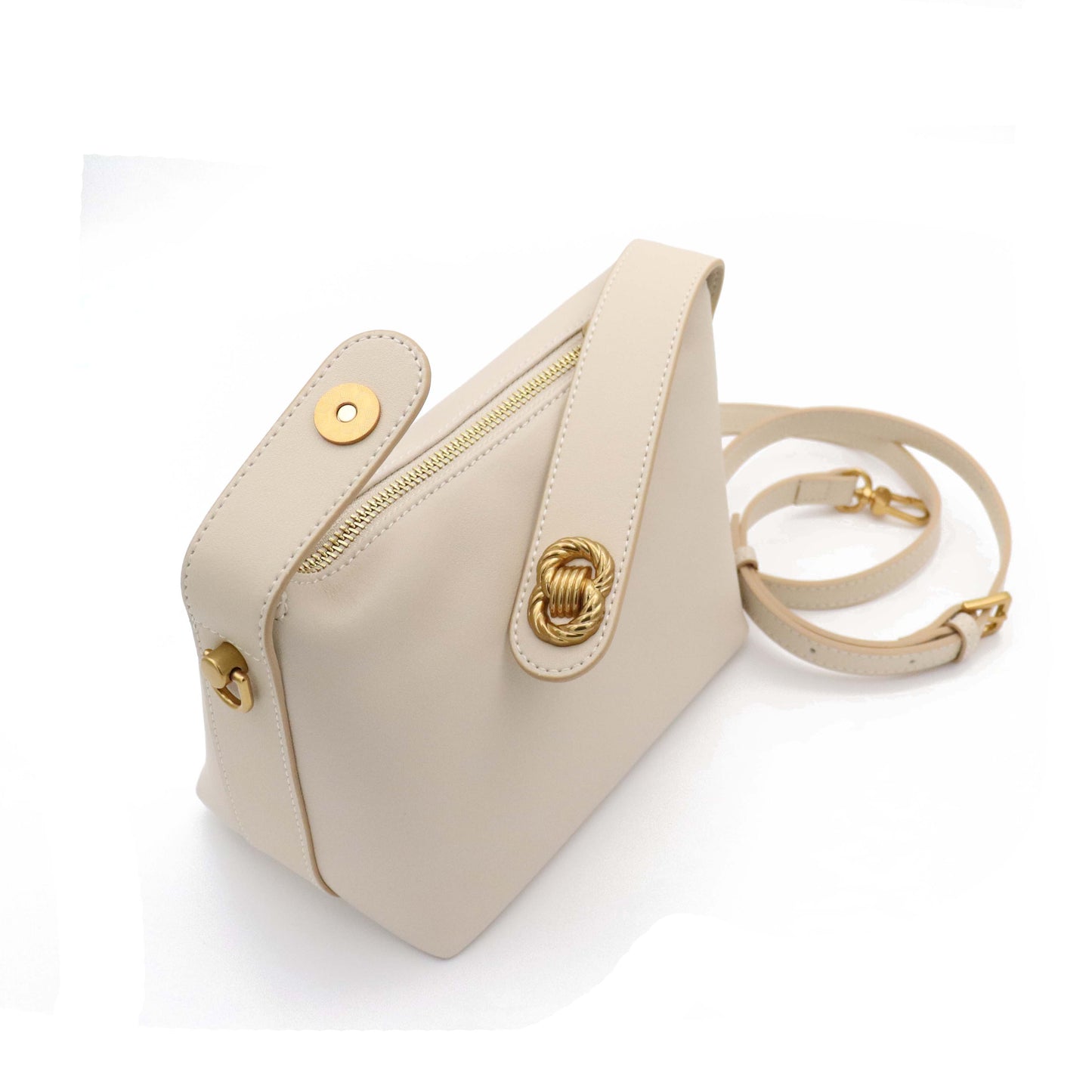 Genuine Leather Mini Handbag