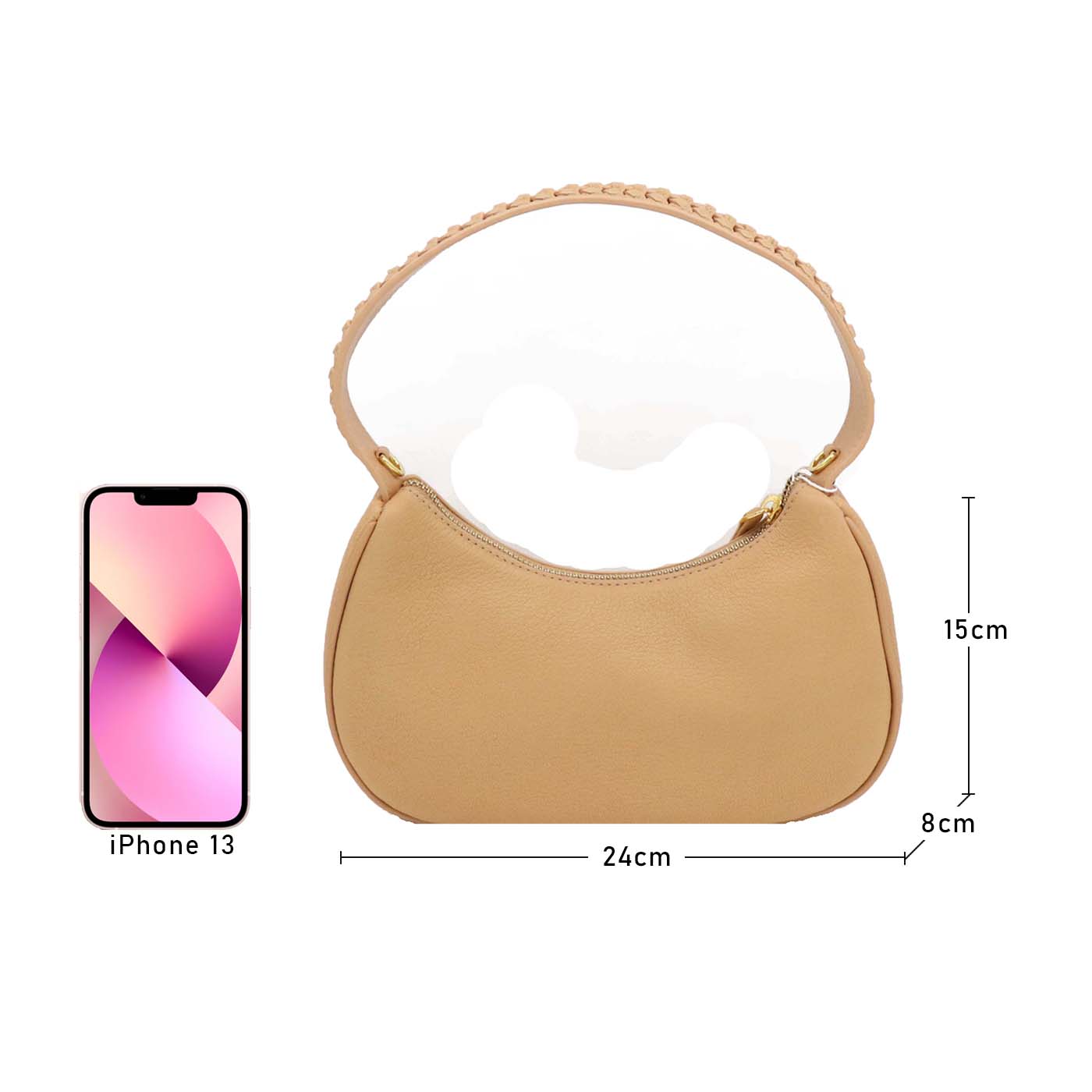 Goat Skin Underarm Bag