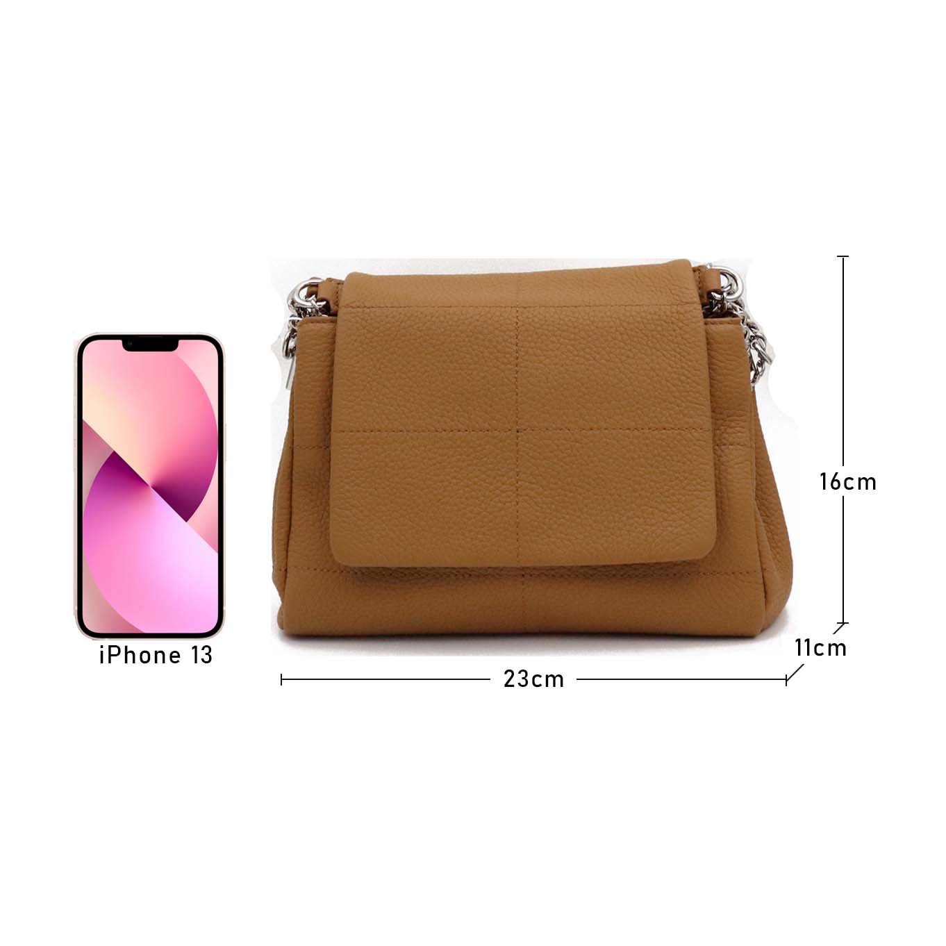 Genuine Leather Messenger Bag