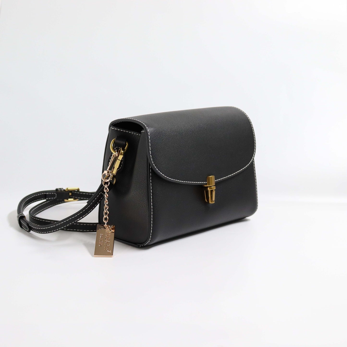 Genuine Leather Mini Handbag