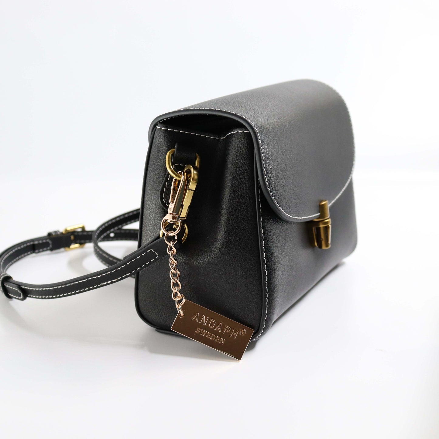 Genuine Leather Mini Handbag