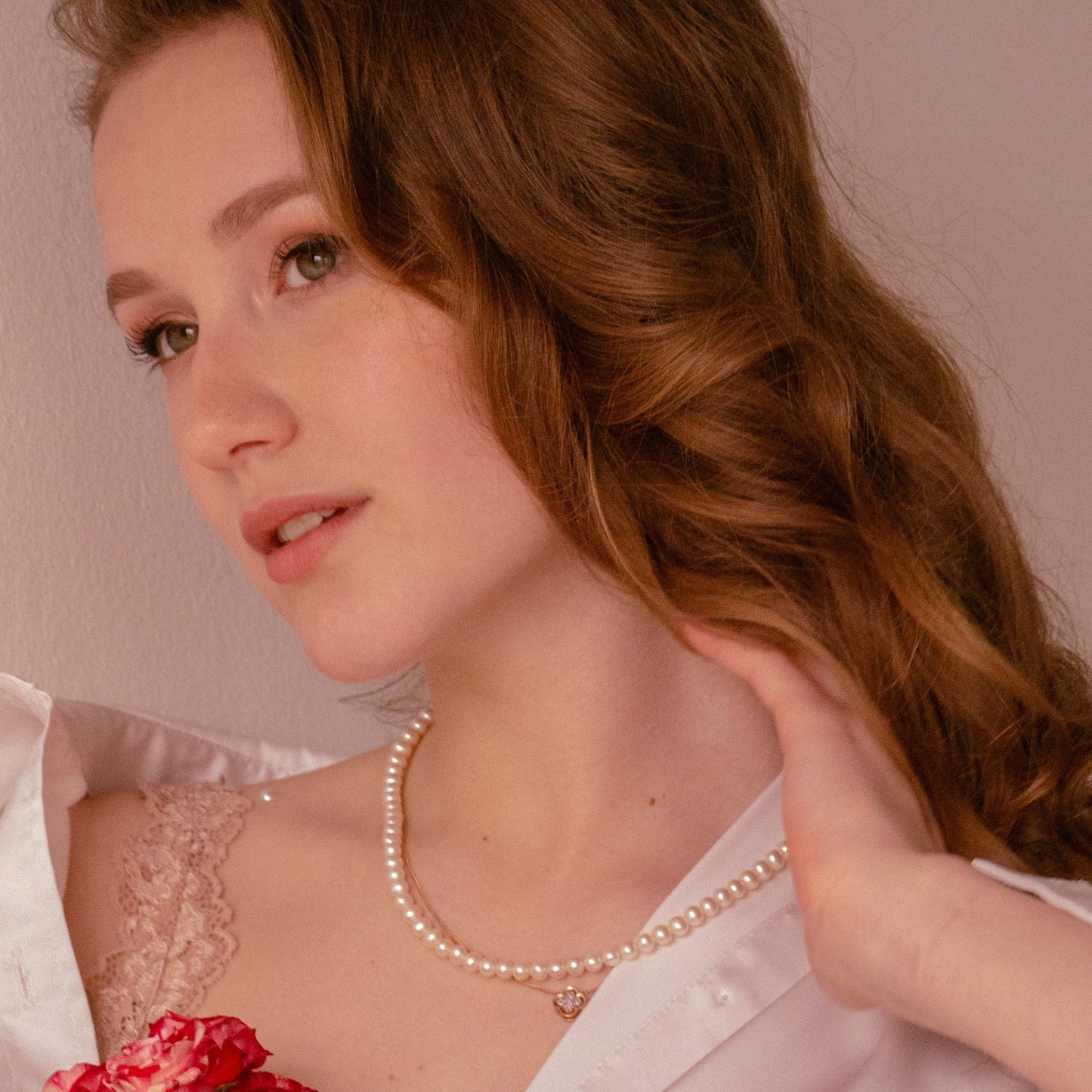 Luxury pearl necklace