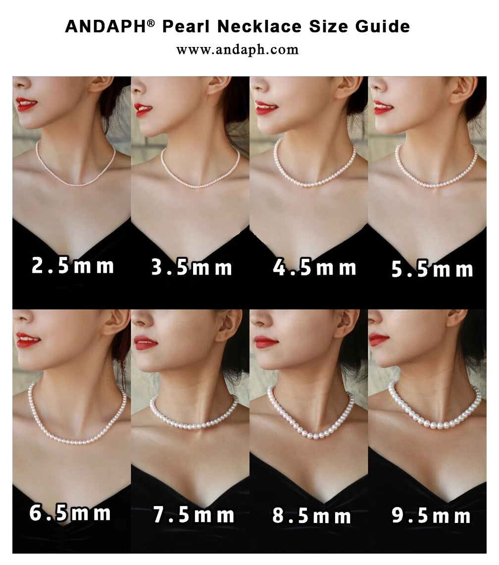 Lyxigt pärlhalsband