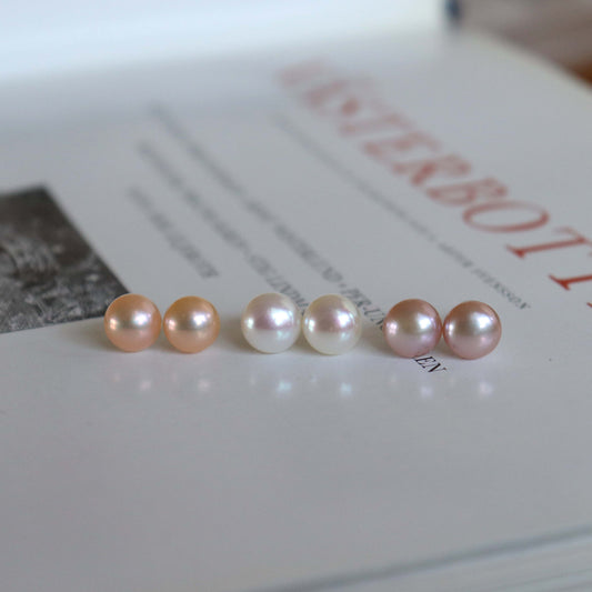 8 mm pärlörhängen
