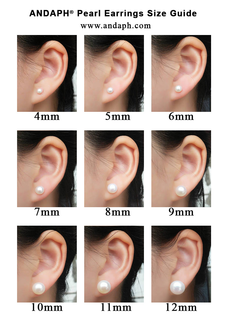 Genuine pearl hook earrings [long hook]
